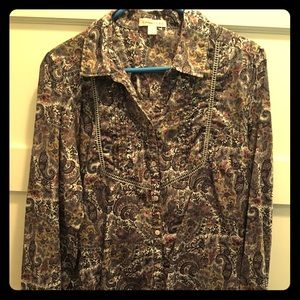 Coldwater Creek button down shirt